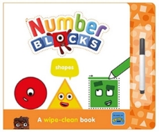 Imagine Carticica Scriu si sterg  Numberblocks - Forme geometrice