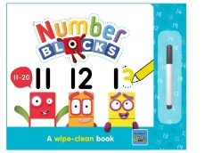 Imagine Carticica Scriu si sterg -  Numberblocks 11-20