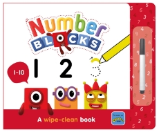 Imagine Carticica Scriu si sterg Numberblocks 1-10