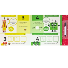 Imagine Carticica Scriu si sterg Numberblocks 1-10