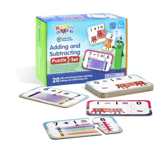 Imagine Puzzle - Adunari si scaderi 1-10 - Numberblocks