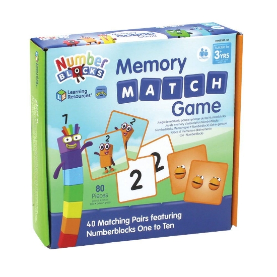 Imagine Joc de memorie - Numberblocks