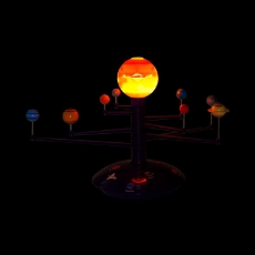 Imagine Sistem solar si proiector interactiv