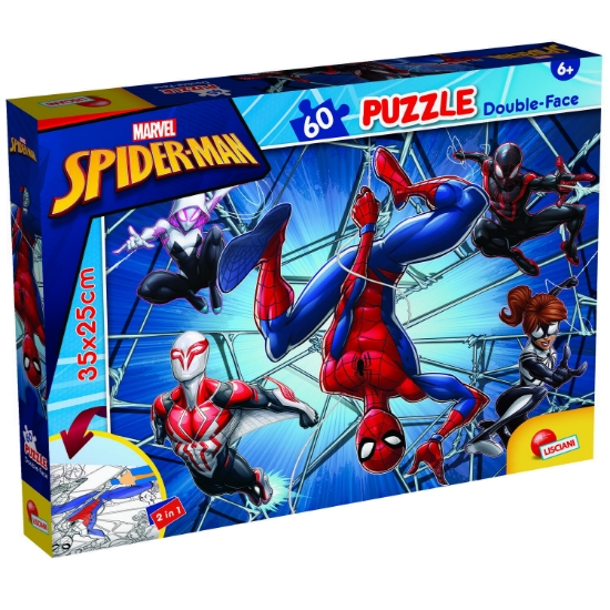 Imagine Puzzle de colorat - Spiderman (60 de piese)