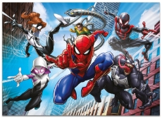 Imagine Puzzle de colorat maxi  - Spiderman (4 x 48 de piese)