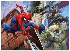 Imagine Puzzle de colorat maxi  - Spiderman (4 x 48 de piese)