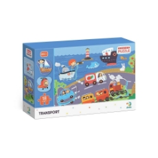 Imagine Puzzle - Descoperim vehiculele (18 piese)