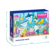 Imagine Puzzle - Distractie cu animalute marine ( 60 piese)