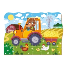 Imagine Puzzle - Ursuletul la ferma (30 piese)
