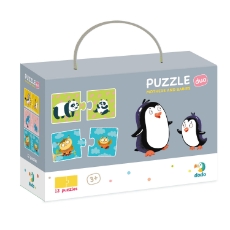 Imagine Duo Puzzle - Mama si puiul (2 piese)