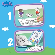 Imagine Kit creatie cu ghiozdanel - Peppa Pig